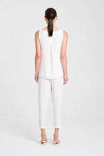 Load image into Gallery viewer, Mela Purdie - Audrey Tank - White