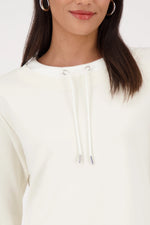 Load image into Gallery viewer, Monari - Basic Decorative Detail Sweatshirt - Cashmere