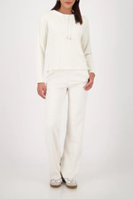 Load image into Gallery viewer, Monari - Basic Decorative Detail Sweatshirt - Cashmere