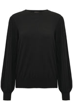 Load image into Gallery viewer, Kaffe - KAlone Knit Pullover - Black Deep