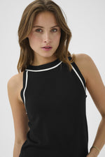 Load image into Gallery viewer, Kaffe - KAmally Slipover - Black Deep