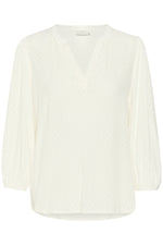 Load image into Gallery viewer, Kaffe - KAannika Blouse - Chalk