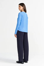 Load image into Gallery viewer, Rich And Royal - Organic Heavy Jersey Longsleeve - Blue Belle
