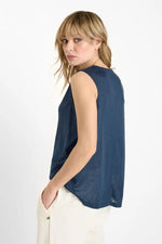 Load image into Gallery viewer, Le Temps Des Cerises - Garci Singlet Top - Night