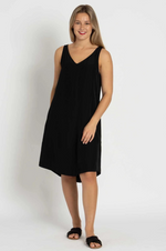 Load image into Gallery viewer, Mela Purdie - Audrey Dress - Black