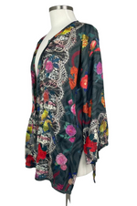 Load image into Gallery viewer, Johnny Was - Rose Lace Millamo Kimono (Reversible) Multi