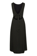 Load image into Gallery viewer, Gestuz - Katia Long Dress - Split Pea Dot