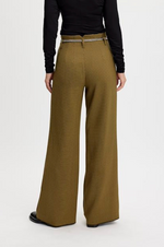 Load image into Gallery viewer, Gestuz - Fraya High Waisted Pants - Amber Green Check