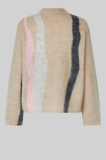 Load image into Gallery viewer, Second Female | Marbel O-Neck Knit | Trench Coat