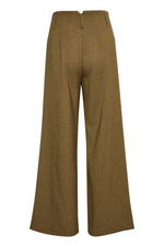 Load image into Gallery viewer, Gestuz - Fraya High Waisted Pants - Amber Green Check
