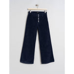 Load image into Gallery viewer, Indi &amp; Cold | Corduroy Crop Trouser Acero
