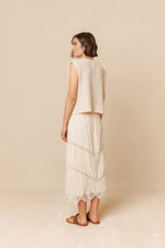 Load image into Gallery viewer, Indi And Cold - Double Gauze Skirt - Crudo 208