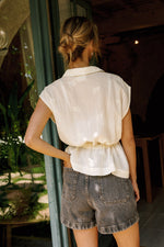 Load image into Gallery viewer, Indi And Cold - Cotton Embroidered Shirt - Crudo 225