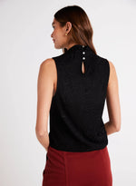 Load image into Gallery viewer, Bella Dahl - Cowl Neck Bias Top - Black
