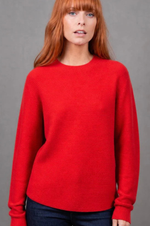 Load image into Gallery viewer, Bridge And Lord - Dolman Rib Pullover - Cayenne