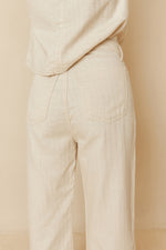 Load image into Gallery viewer, Indi And Cold - Pinstripe Twill Pants - Crudo 120