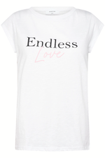 Load image into Gallery viewer, Coster Copenhagen - Endless T-Shirt Cap Sleeve - White