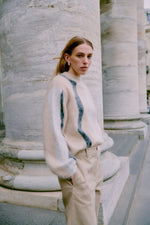 Load image into Gallery viewer, Second Female | Marbel O-Neck Knit | Trench Coat