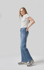 Load image into Gallery viewer, Dricoper - Carrie Jeans - Pacific Blue