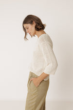 Load image into Gallery viewer, Indi And Cold - Cotton Bouclé Jersey Sweater - Crudo 518