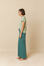 Load image into Gallery viewer, Indi And Cold - Rustic Effect Melange T Shirt - Aqua 365