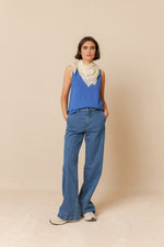 Load image into Gallery viewer, Indi And Cold - June Tank Top - Azul Klein 366