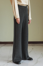 Load image into Gallery viewer, Indi And Cold - Double Jacquard Knitted Pant - Marengo