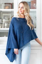 Load image into Gallery viewer, Esperance & Co - Cashmere Topper - Denim