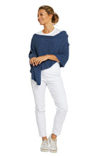 Load image into Gallery viewer, Esperance & Co - Cashmere Topper - Denim