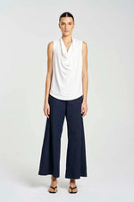 Load image into Gallery viewer, Mela Purdie - Drape Shell Top - Cream