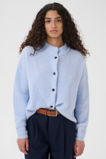 Load image into Gallery viewer, Gestuz - AlphaGZ Short Cardigan - Centaurea Melange