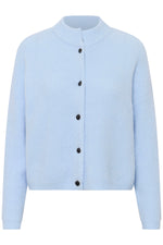 Load image into Gallery viewer, Gestuz - AlphaGZ Short Cardigan - Centaurea Melange