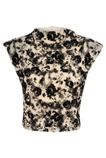 Load image into Gallery viewer, Gestuz - GZflora Top - Butter Yellow/Black