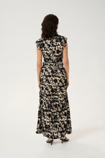 Load image into Gallery viewer, Gestuz - GZflora Top - Butter Yellow/Black