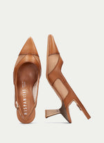 Load image into Gallery viewer, Hispanitas - Nova Slingback Shoe - Cuoio Cuoio