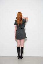 Load image into Gallery viewer, HVISK - Halo Denim Embellished Bag - Blue Ink