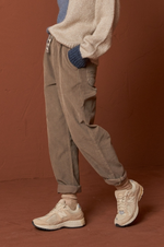Load image into Gallery viewer, Indi And Cold - Ane Cotton Micro Cord Pant - Cement