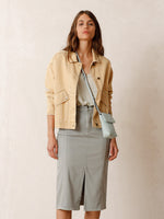 Load image into Gallery viewer, Indi And Cold - Compact Leather Bag - Aquamarine