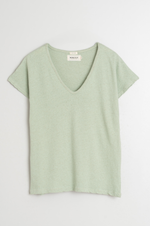 Load image into Gallery viewer, Indi And Cold - Rustic Effect Melange T Shirt - Aqua 365