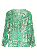 Load image into Gallery viewer, Johnny Was - Ellen Button Up Top - Hollandia