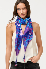 Load image into Gallery viewer, Johnny Was - Silk Scarf - Liatris