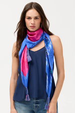 Load image into Gallery viewer, Johnny Was - Silk Scarf - Lavandula