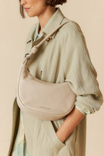 Load image into Gallery viewer, Indi And Cold - Half Moon Leather Bag - Crudo 731