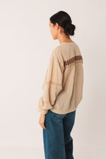 Load image into Gallery viewer, Indi And Cold - Ethnic Embroidered Shirt - Stone 220