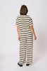 Load image into Gallery viewer, Kaffe - KAedith  Pant - Turtledove/Black Stripe