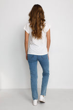 Load image into Gallery viewer, Kaffe - Kalise T Shirt - Chalk