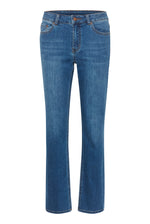 Load image into Gallery viewer, Kaffe - KAsinem Straight Jeans Medium Blue Denim