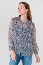 Load image into Gallery viewer, Le Temps Des Cerises - Maclear Shirt - Blue