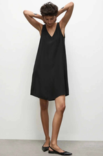 Load image into Gallery viewer, Mela Purdie - Audrey Dress - Black