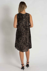 Load image into Gallery viewer, Mela Purdie - Audrey Dress - Praline Panther